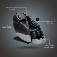 AetherRelax Quantum Massage Chair — infographic