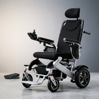 Aurora Stride Elite Folding Power Wheelchair — Studio Shot