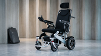 Aurora Stride Elite Folding Power Wheelchair — Lifestyle